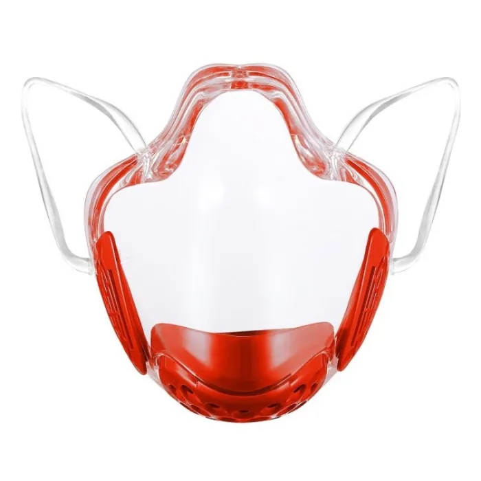 Transparant beschermend gezichtsmasker - plastic schild - met filterMondmaskers