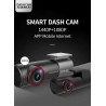 SAMEUO U700 - dashcam - camera voor / achter - videorecorder - QHD 1944P - DVR - WiFiDash cams