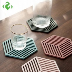 Silicone coaster - heat-insulation mat - for tablewareCutlery