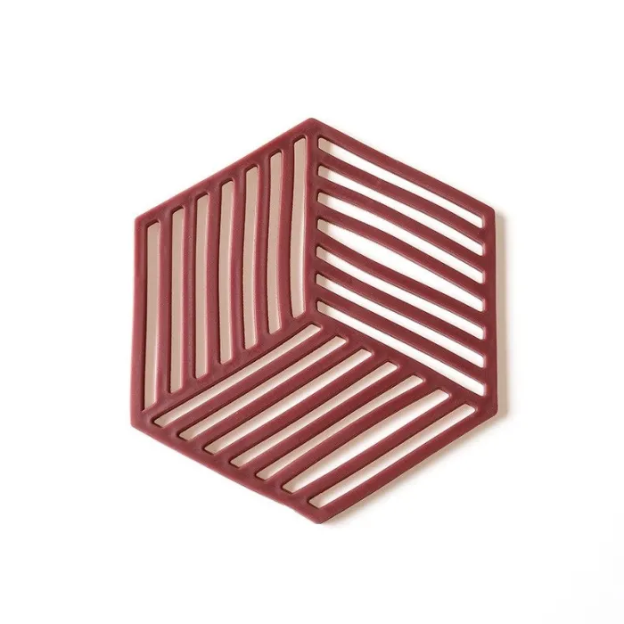 Silicone coaster - heat-insulation mat - for tablewareCutlery
