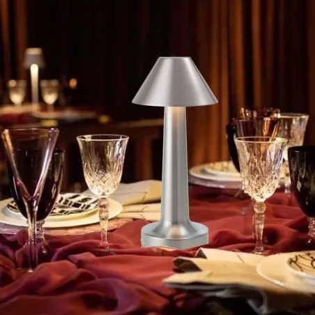 Vintage ijzeren nachtlampje - USB - LEDVerlichting