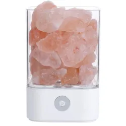 Crystal salt lamp - negative ion light - USBLights & lighting