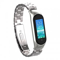 Metalen armband - riem - voor Xiaomi Mi Band 5Smart-Wear