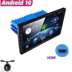 Autoradio - Mirror Link - 1 / 2 Din - DSP - Android 10 - DVD - GPS - WiFi - Bluetooth - HDMI - OBD DAB SWC