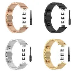 Edelstalen horlogeband - met gereedschap - voor Huawei Fit 1.64"Smart-Wear