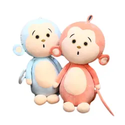 Schattige aap - knuffel - kussenKnuffels