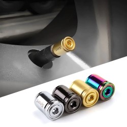 Sport - car tire valves - anti-theft caps - zinc alloy - 4 piecesWheel parts
