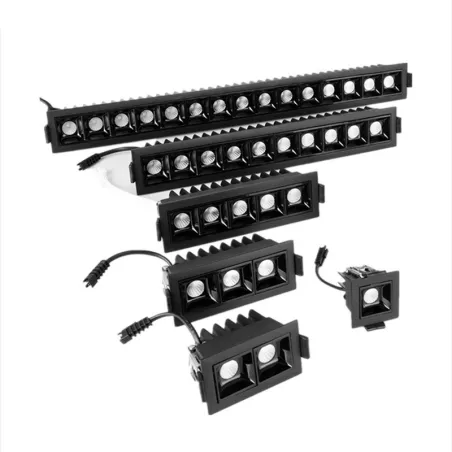 LED plafondlamp - inbouwstrip - CREE - COB - binnen - dimbaar - 2W - 30WPlafondverlichting