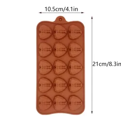 Silicone baking mould - diamond heart shaped - 8 / 15 holesBakeware