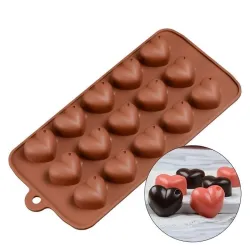 Siliconen mal - voor chocolade / gelei - non-stickBakvormen
