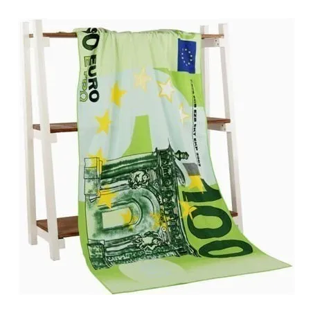 Large bath / beach towel - 100 US / 100 - 500 EU - US / UK flagTextile
