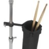 Cilindrische drumstoktas - verstelbaar - met klem van aluminiumlegering voor drumstatiefDrums