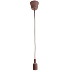 E27 - plafondlamphouder - fitting - siliconen touw - 90cmVerlichtingsarmaturen