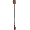 E27 - plafondlamphouder - fitting - siliconen touw - 90cmVerlichtingsarmaturen