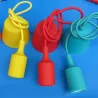 E27 - plafondlamphouder - fitting - siliconen touw - 90cmVerlichtingsarmaturen