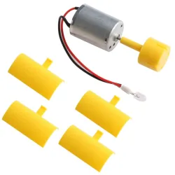 DC micromotor - LED - verticale as - windturbine generatorbladenElectronica & Gereedschap