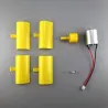 DC micromotor - LED - verticale as - windturbine generatorbladenElectronica & Gereedschap