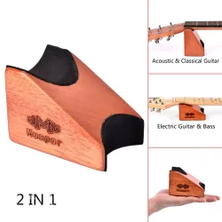 2 in 1 gitaar neksteun - houder / steunGitaar