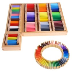 Farben lernen - Holzpuzzle - Lernspielzeug