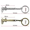 Keychain with mini vernier calliperKeyrings