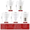 LED Pflanzenlampe - Glühbirne - Hydroponik - Vollspektrum - E27 / E14 / GU10 / MR16 / B22 - 220V - 3W / 4W / 5W