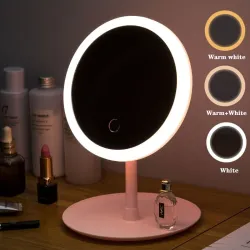 Make-upspiegel - LED licht - verstelbaar - touch control - dimmer - USBMake-Up