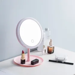 Make-upspiegel - LED licht - verstelbaar - touch control - dimmer - USBMake-Up