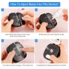 Mini makeup mirror - wIth LED light / sprayer - nano mistMake-Up