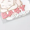 Baby On Board - sleeping baby - car stickerStickers