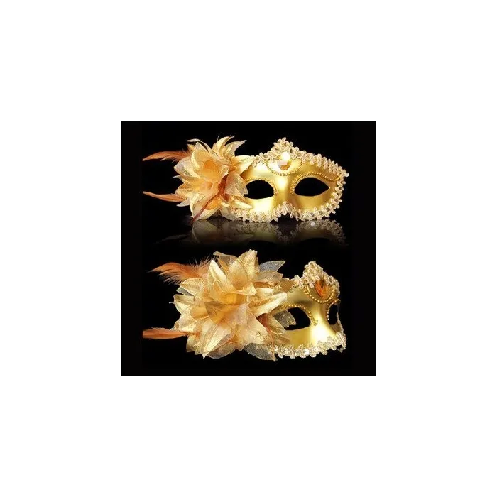 Sexy Venetian eye mask - with diamonds / feathers / flowers - for Halloween / masqueradesMasks