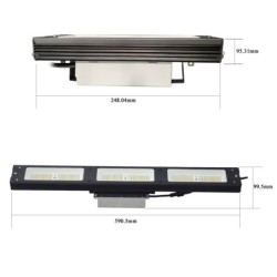Pflanzenwachstumslampe - LED-Licht - Samsung LM561C Cree 660nm Chip - 73W / 150W