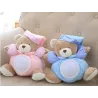 Pluche teddybeer - met geluid / licht - 25cmKnuffels