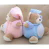 Pluche teddybeer - met geluid / licht - 25cmKnuffels