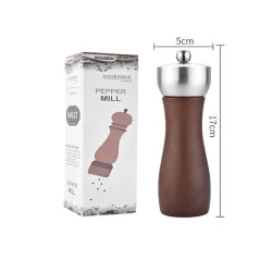 Houten peper-/zoutmolen - instelbare grofheidKeukenmolens
