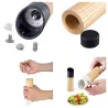 Wooden salt / pepper / herbs grinder - adjustable ceramic rotorMills - Grinders