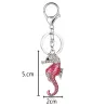 Crystal seahorse - keychainKeyrings