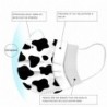 Protective face / mouth masks - disposable - 3-ply - milk cow - black white spots print - 50 piecesMouth masks