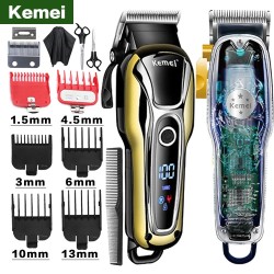 Kemei KM-1990 - professional hair clipper / trimmer - LCD displayTrimmers