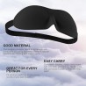 Sleeping mask - 3D soft foam - eye mask