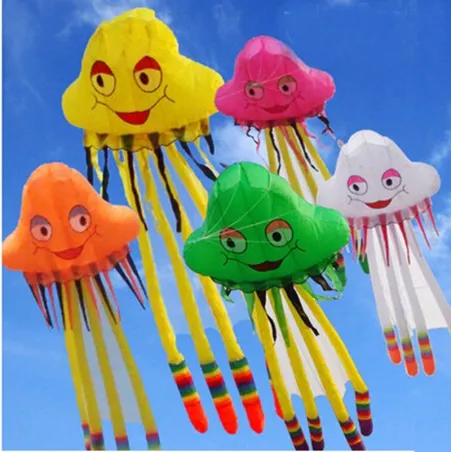 Large jellyfish - 3D octopus - kite - 5 mKites
