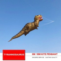 3D tyrannosaurus - grote dinosaurus - vlieger - opblaasbaar - 6m - 10mVliegers