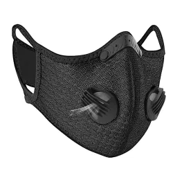 Gezichts-/mondbeschermingsmasker - antibacterieel - met actieve koolfilters PM 2.5Mondmaskers