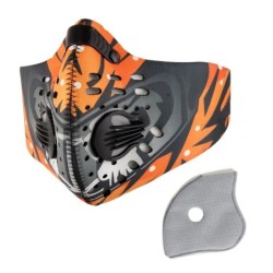 Antibacterial face mask - sports / cycling / windproof / dustproof - with activated carbon filterMouth masks