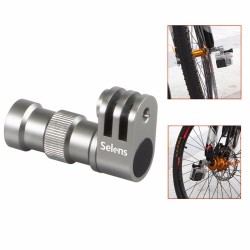 GoPro - action camera - bicycle wheel mount - wheel hub - bracket holder - steel