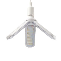 LED Pflanzenlampe - Fito-Lampe - Vollspektrum - Röhre - faltbar - 4 Stück
