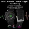 Luxe Smart Watch - hartslagmeter - bloeddruk - waterdicht - iOS AndroidSmart-Wear