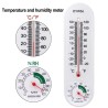 Wandthermometer - Temperatur- / Feuchtigkeitsmesser - Innen / Außen - 23cm