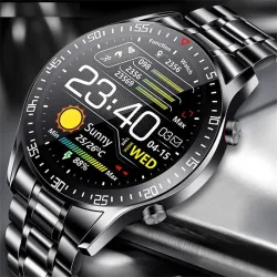 Luxe Smart Watch - hartslagmeter - bloeddruk - waterdicht - iOS AndroidSmart-Wear