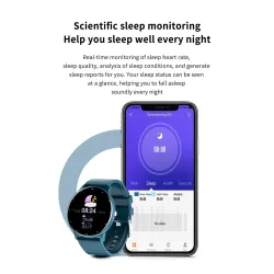 LUIK - Smart Watch - volledig touchscreen - fitnesstracker - bloeddruk - waterdicht - Bluetooth - Android IOSSmart-Wear