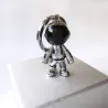 Modieuze handgemaakte sleutelhanger - met 3D astronaut - ruimterobotSleutelhangers